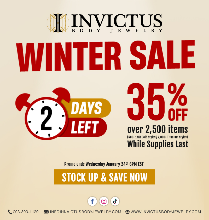 Invictus Launches First Ever Winter Sale - 35% off select items